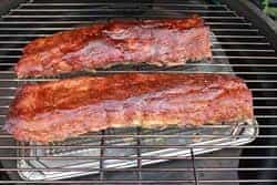 Ribs moved to the grates