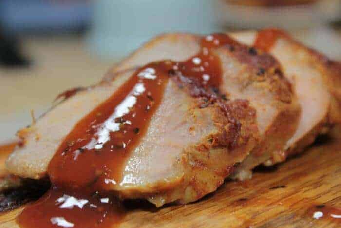 Apple Juice Brined Smoked Pork Tenderloin