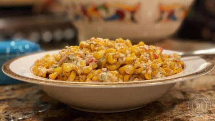 Smoked Cheesy Corn