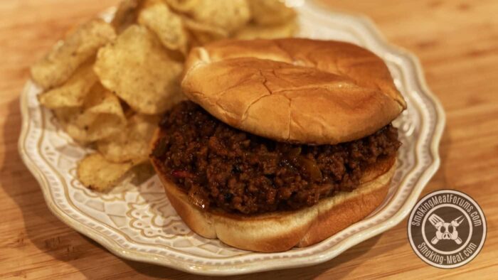 Smoked Sloppy Joes