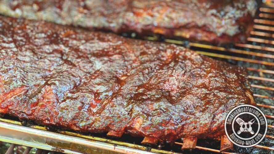 Sweet ‘n Sticky Honey Barbecue Pork Ribs