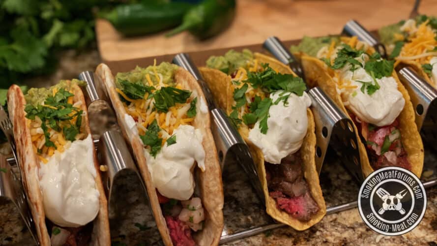 Smoked Skirt Steak Tacos – Carne Asada