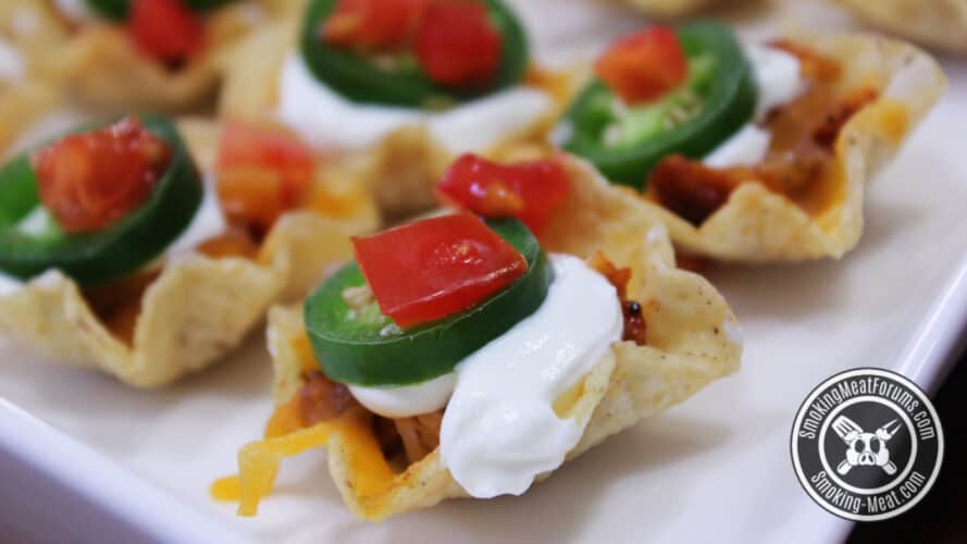 Smoked Chicken Nachos – Bring It On!