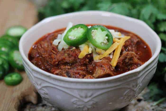 Super Bowl Chili – Texas Style