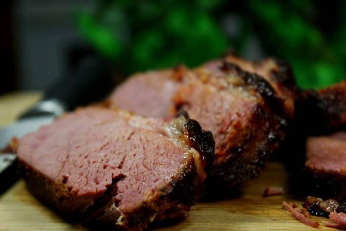 Smoked Corned Beef Brisket