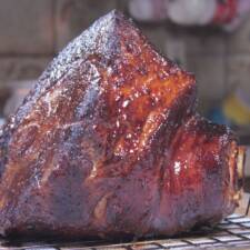 rum injected smoked ham