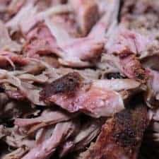 smoked pulled pork